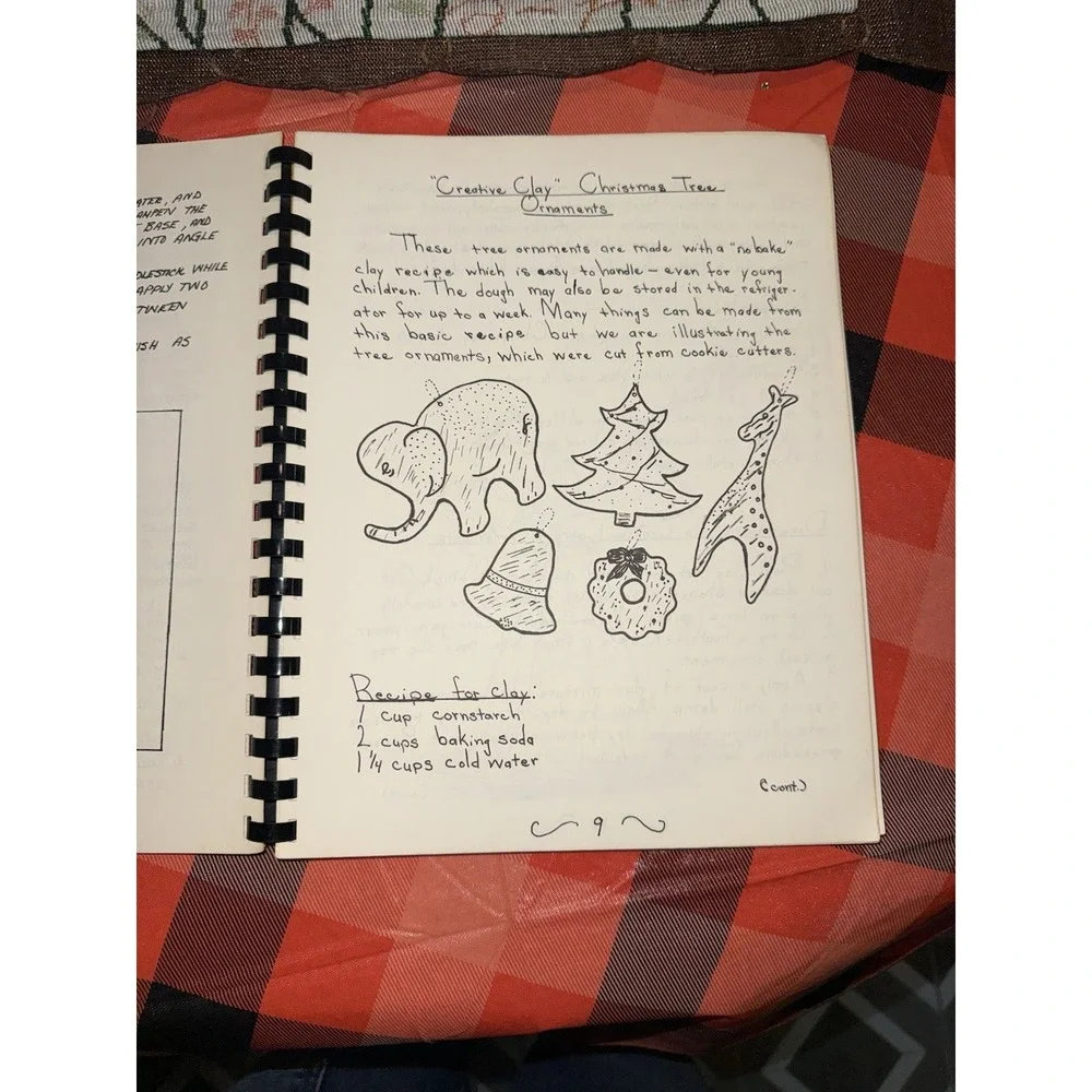 Spiral Bound Creative Crafts For The Homemaker 1975‎ Patterns Designs Ideas Vtg